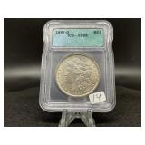 Better Morgan Dollars:  1897-O graded AU58 by ICG