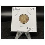 Indian Cents:   1863