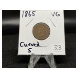 Copper-Nickel: 1865 Curved 5