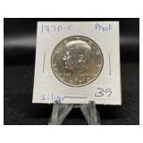 Proof Kennedy Halves:  1970-S silver