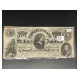 1864 Confederate $100 (Lucy Pickens)