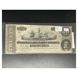 1864 Confederate $20 (Nashville Capital)