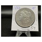 Morgan Silver Dollars:    1882