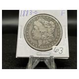 Morgan Silver Dollars:    1883-O