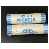 (2) uncirculated rolls of 2005-P Westward Journey