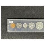 1958 Proof Set in Plastic Holder