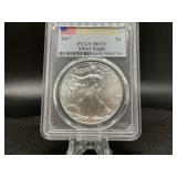 2017 Silver Eagle (MS70 in First Strike PCGS Holde