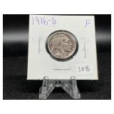 Buffalo Nickels: 1916-D