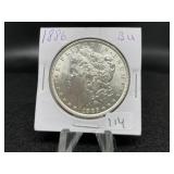 Morgan Silver Dollars:    1886