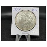 Morgan Silver Dollars:    1887