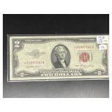 Series 1953 Red Seal $2 Star Replacement Note