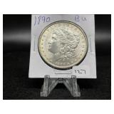 Morgan Silver Dollars:    1890