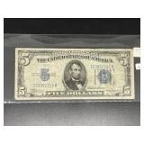 Series 1934-A $5 Silver Certificate