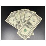 (5)  Assorted $1 Star Replacement Notes