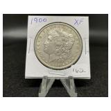 Morgan Silver Dollars:    1900