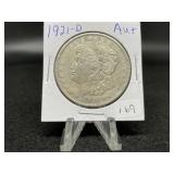Morgan Silver Dollars:    1921-D