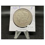 Morgan Silver Dollars:    1921-S