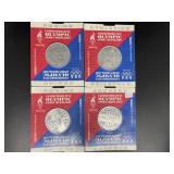 Collection of (4) 1996 Atlanta Olympic Sports Meda