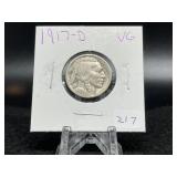 Buffalo Nickels: 1917-D