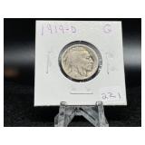 Buffalo Nickels: 1919-D