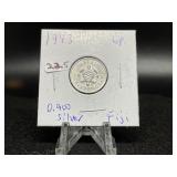 1943 silver 6 pence (Fiji)