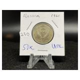 1961 Russia 50 kopeks (unc)