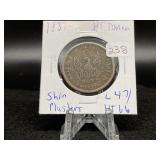 1837 Shin Plasters Hard Times Token