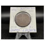1833 Andrew Jackson Hard Times Token