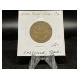 High Point Coal Co. 25 cents coal scrip (Caryville