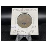 Virginia Jellico Co. 50 cent coal scrip (Clairfiel