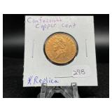 Confederate Copper Cent (Replica)