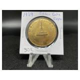 1939 Golden Gate Expo Brass Medal