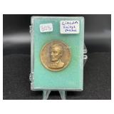 Lincoln Presidential Raised Medal