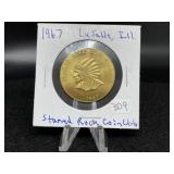 1967 LaSalle, Ill Coin Club Medal