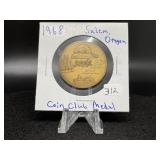 1968 Salem, Oregon Medal