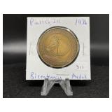 1976 Piatt Co., Ill. Bicentennial Medal