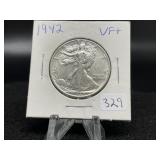 Walking Liberty Halves:  1942