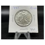 Walking Liberty Halves:  1945