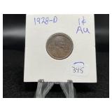 Lincoln Cents:  1928-D