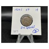Lincoln Cents:  1929-S