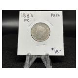 Liberty V Nickels:  1883 w/o cents