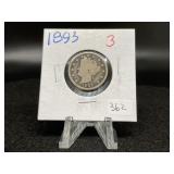 Liberty V Nickels:  1893