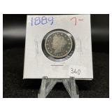 Liberty V Nickels:  1889