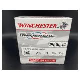 WINCHESTER 12 GAUGE HEAVY LEAD LOAD 25 CART.