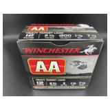 WINCHESTER AA 12 GAUGE HEAVY TARGET LOAD 25 CART.