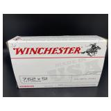 WINCHESTER 7.62 FULL METAL JACKET 20 CARTRIDGES