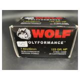 WOLF 9.62 X 39 MM 20 CARTRIDGES