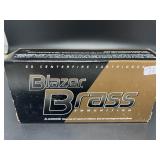 BLAZER BRASS 9 MM LUGER 115 GR. 50 CARTRIDGES