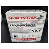 WINCHESTER 12 GAUGE HEAVY LEAD LOAD 25 CART.