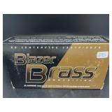 BLAZER BRASS 9 MM LUGER 115 GR. 50 CARTRIDGES